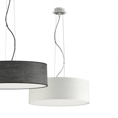 LED-Pendelleuchte Tino 45 Weiß Dimmbar (24W)