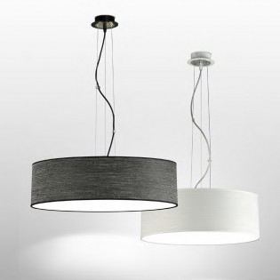 LED-Pendelleuchte Tino 45 Weiß Dimmbar (24W)