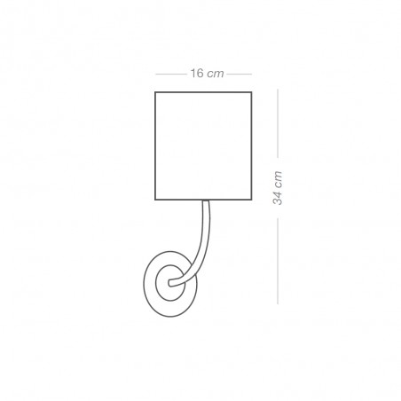 Wall Lamp Tamil II Beige