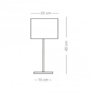 Table Lamp Tamil Red