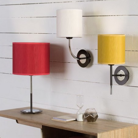 Tamil Tischlampe Rot