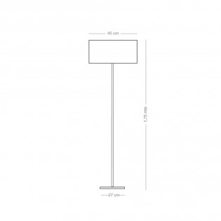 Floor Lamp Tamil Beige