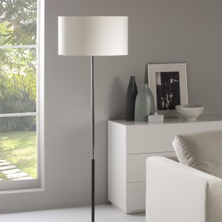 Beige Tamil Stehleuchte
