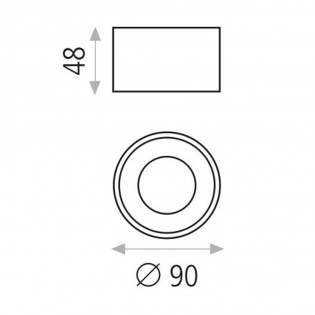 Deckenleuchte Led Studio (8W)