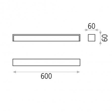 Bathroom wall light Led Tavi (18W)