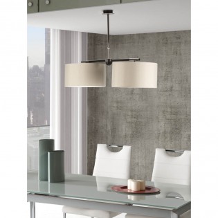 Pendant Lamp Tamil Beige (2 lights)