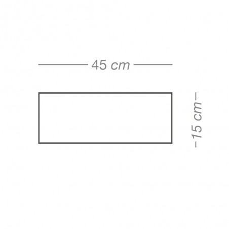 Ceiling Flush Light Tamil 45 Mustard