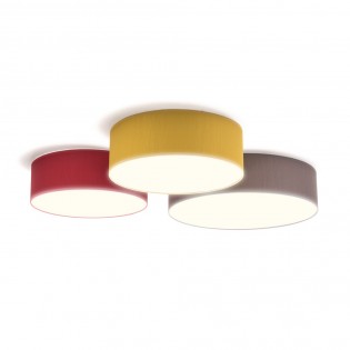 Ceiling Flush Light Tamil 45 Red
