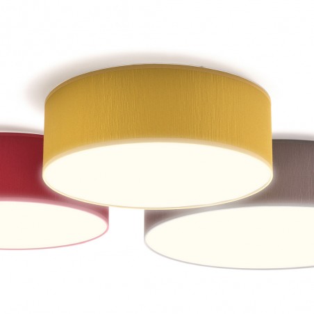 Ceiling Flush Light Tamil 45 Mustard