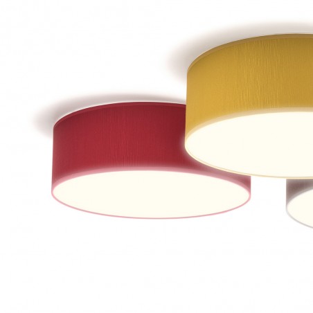 Ceiling Flush Light Tamil 45 Red