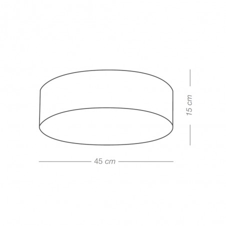 Ceiling Flush Light Nadira 45 II