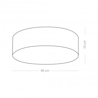 Ceiling Flush Light Nadira 60 II