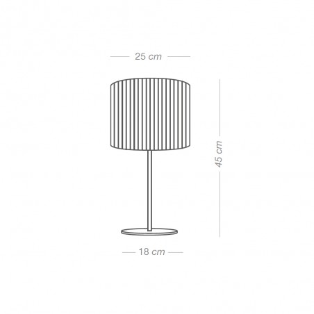 Table Lamp Coneli 25 White II