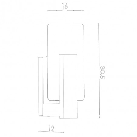 Wall lamp Lappo