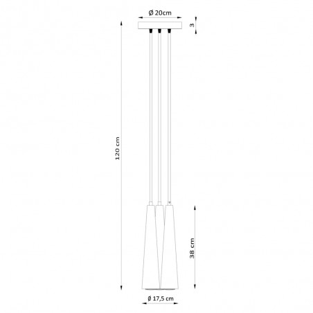 Ceiling lamp Sula
