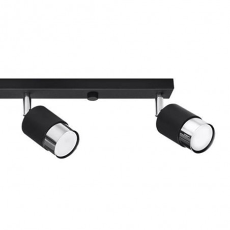 Ceiling track light Nero (4 Lights)