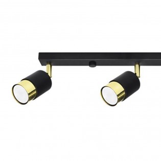 Nero Deckenleiste (4 Leuchten)