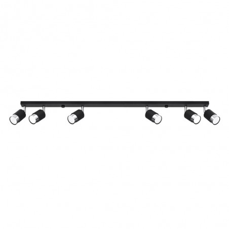 Ceiling track light Nero (6 Lights)