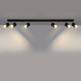 Ceiling track light Nero (6 Lights)