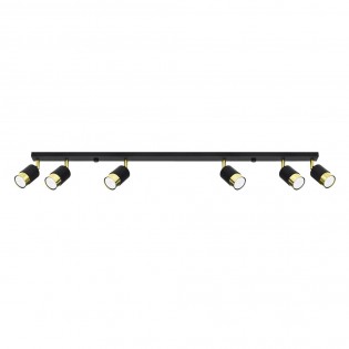 Ceiling track light Nero (6 Lights)