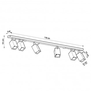 Aplique de pared Lappo