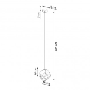 Lámpara de techo Taleja (3 Luces)