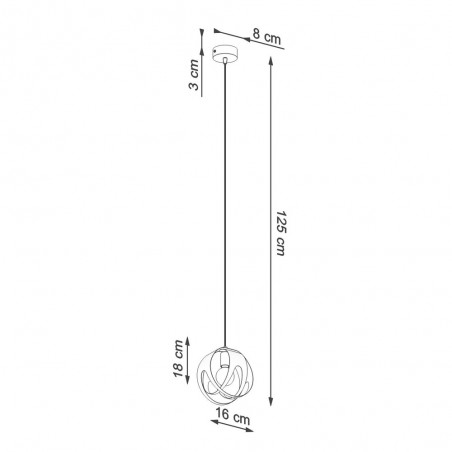 Lámpara de techo Taleja (3 Luces)