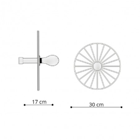 Wall lamp Sirkel
