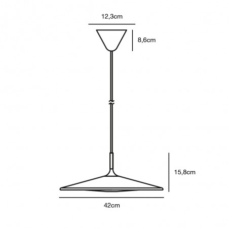 LED-Deckenleuchte Balance (17,50W)