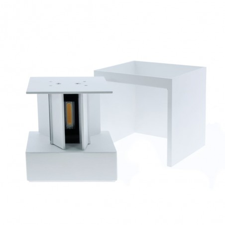 LED outdoor wall lamp Open (2x5W - 4000K)