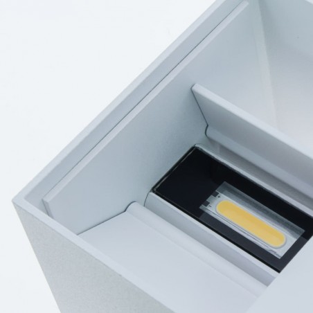 LED outdoor wall lamp Open (2x5W - 4000K)
