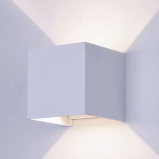 LED outdoor wall lamp Open (2x5W - 4000K)