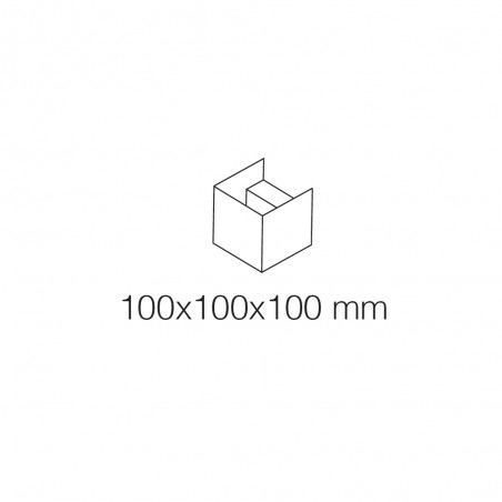 LED outdoor wall lamp Open (2x5W - 3000K)