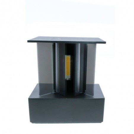 Offene LED-Außenwandleuchte (2x5W - 3000K)