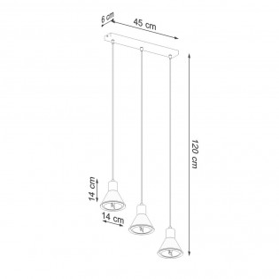 Pendant lamp Taleja II