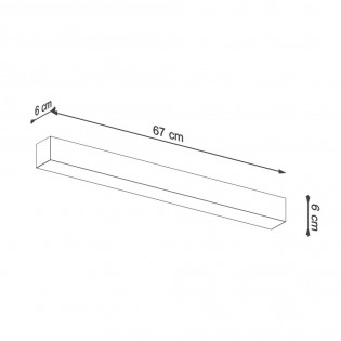 Flush Light Led Pinne (17W) II