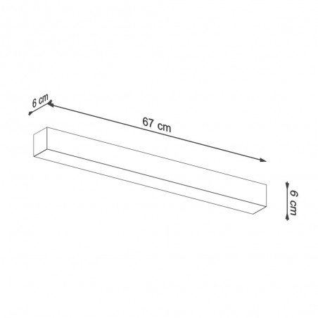 Flush Light Led Pinne (17W) II