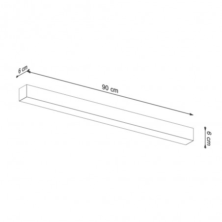 Flush Light Led Pinne (25W) II