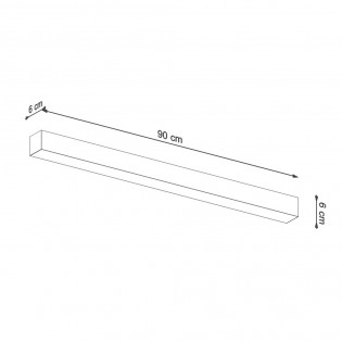 Deckenleuchte Led Pinne (25W) III