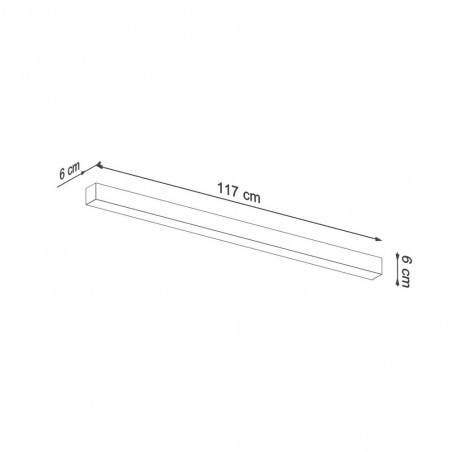 Wandleuchte Led Pinne (31W) III