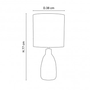 Table Lamp Portinatx L White