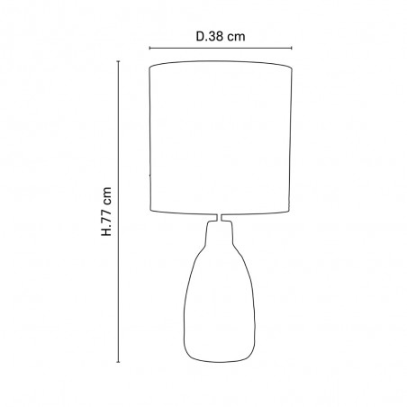 Table Lamp Portinatx L White