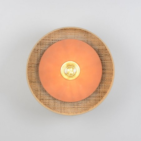 Portinatx S Terracota Wandleuchte