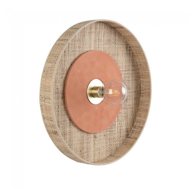 Wall Lamp Portinatx L Terracotta