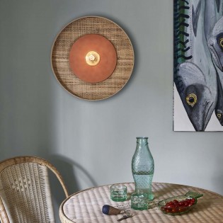 Wall Lamp Portinatx L Terracotta