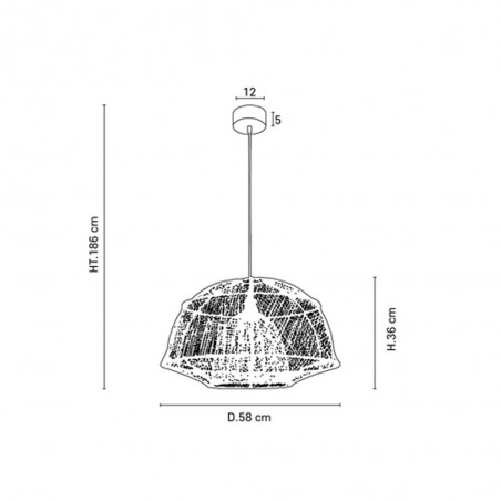 Ceiling Lamp Odyssee XL