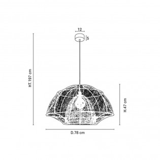 Ceiling Lamp Odyssee XXL