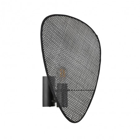 Wall Lamp Screen Cannage Noir