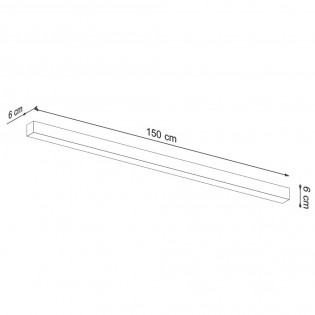 Wall lamp Led Pinne (39W) II