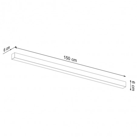 Wall lamp Led Pinne (39W) II